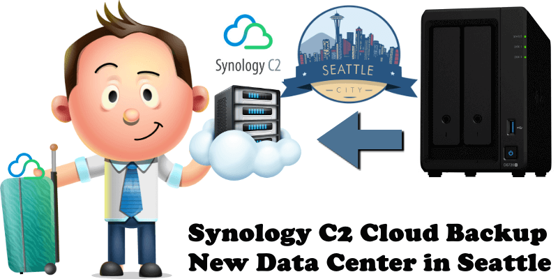 Synology C2 Cloud Backup New Data Center in Seattle