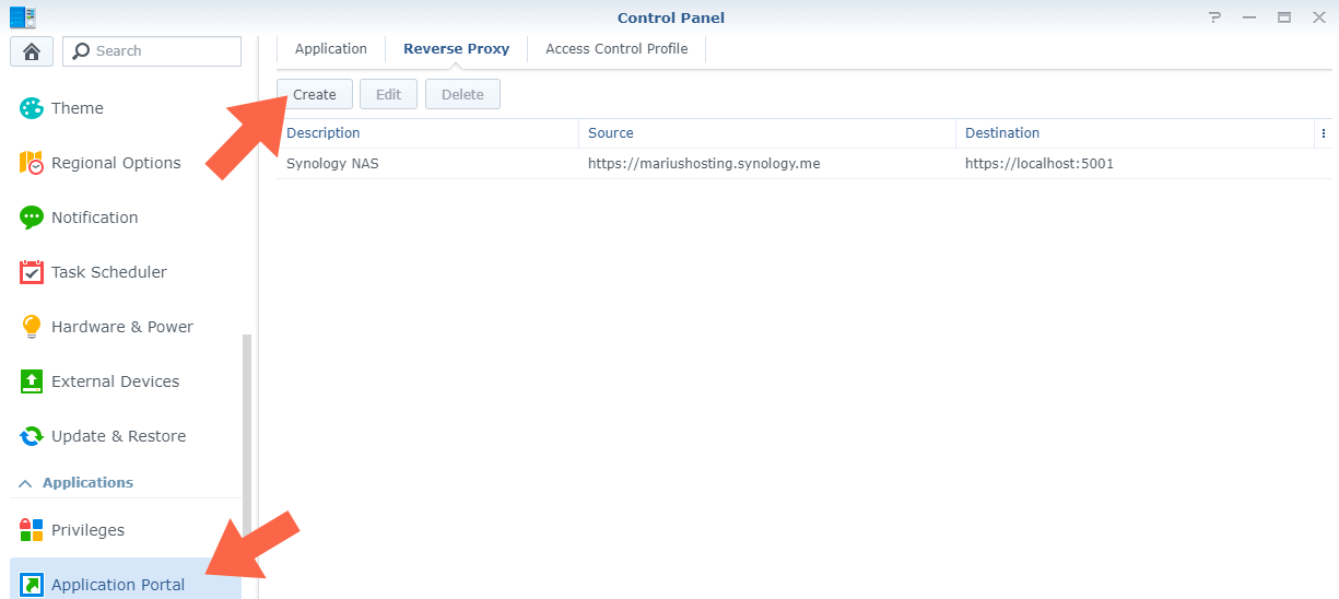 1 Synology NAS HOOBS setup HTTPS-SSL