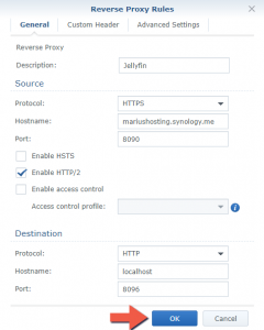 Synology: How to Allow Jellyfin to Work Over an HTTPS Connection ...