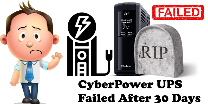 CyberPower UPS Failed After 30 Days