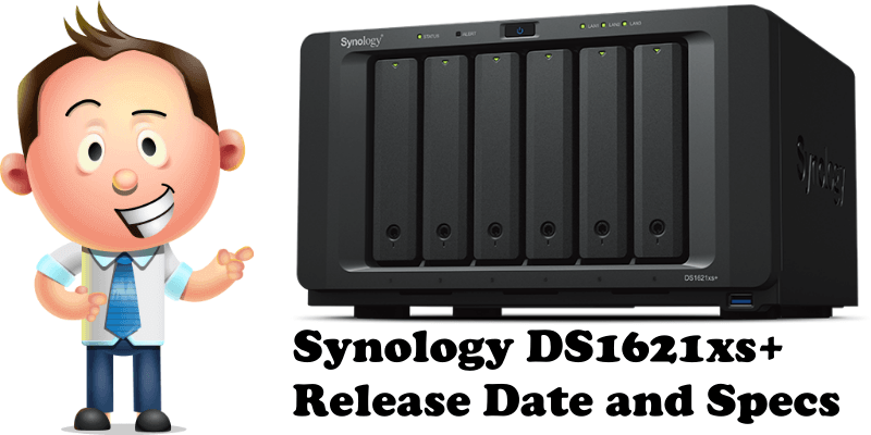 Synology DS1621xs+ Release Date and Specs