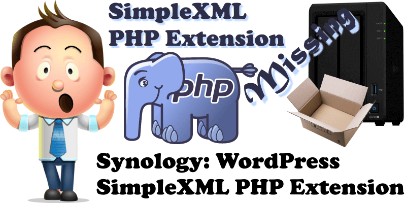 Synology WordPress SimpleXML PHP Extension