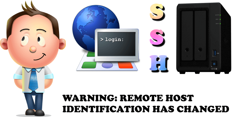 WARNING REMOTE HOST IDENTIFICATION HAS CHANGED