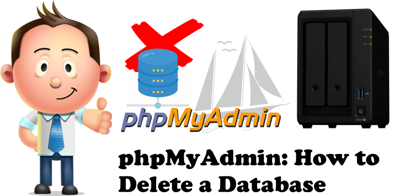 phpMyAdmin How to Delete a Database