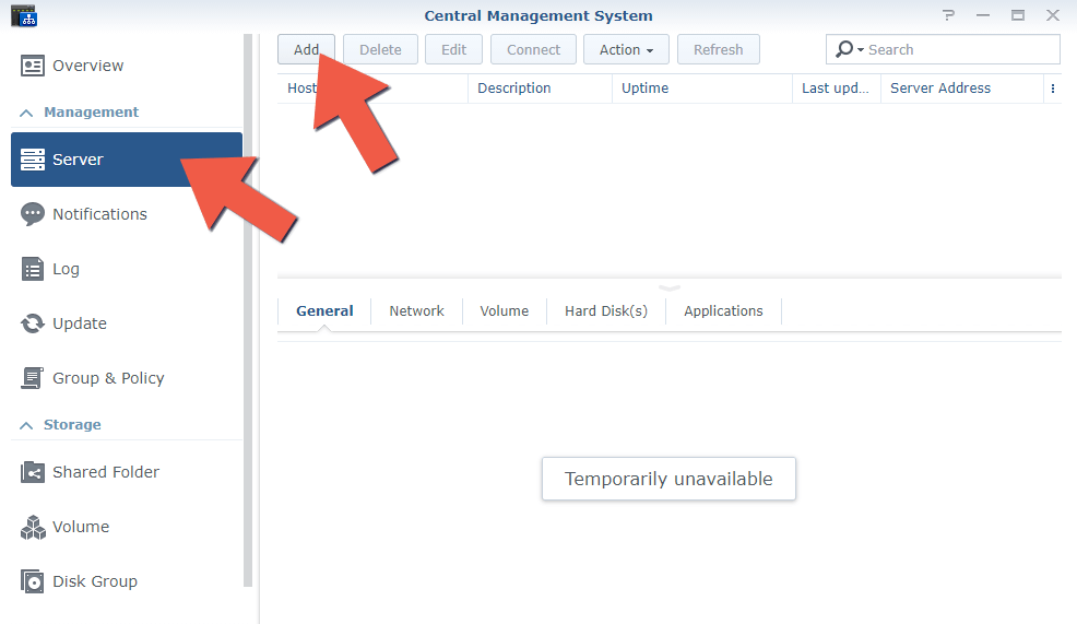 2 Synology CMS DDNS synology.me set up