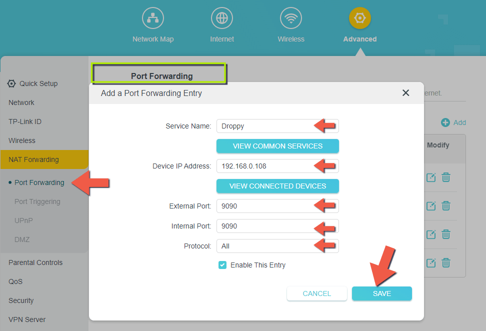 4 Synology NAS Droppy setup HTTPS SSL