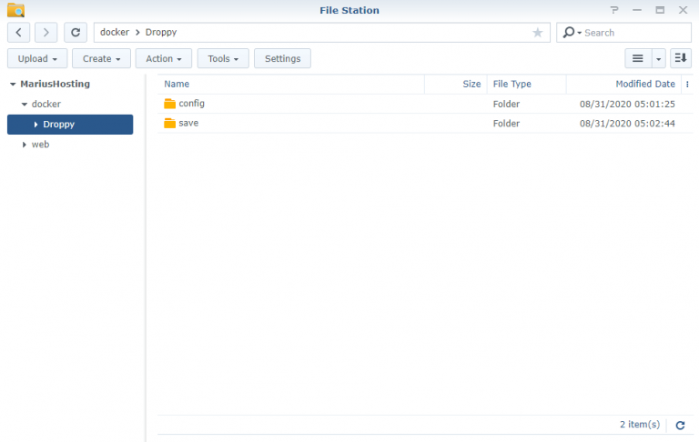 How to Install Droppy on Your Synology NAS – Marius Hosting