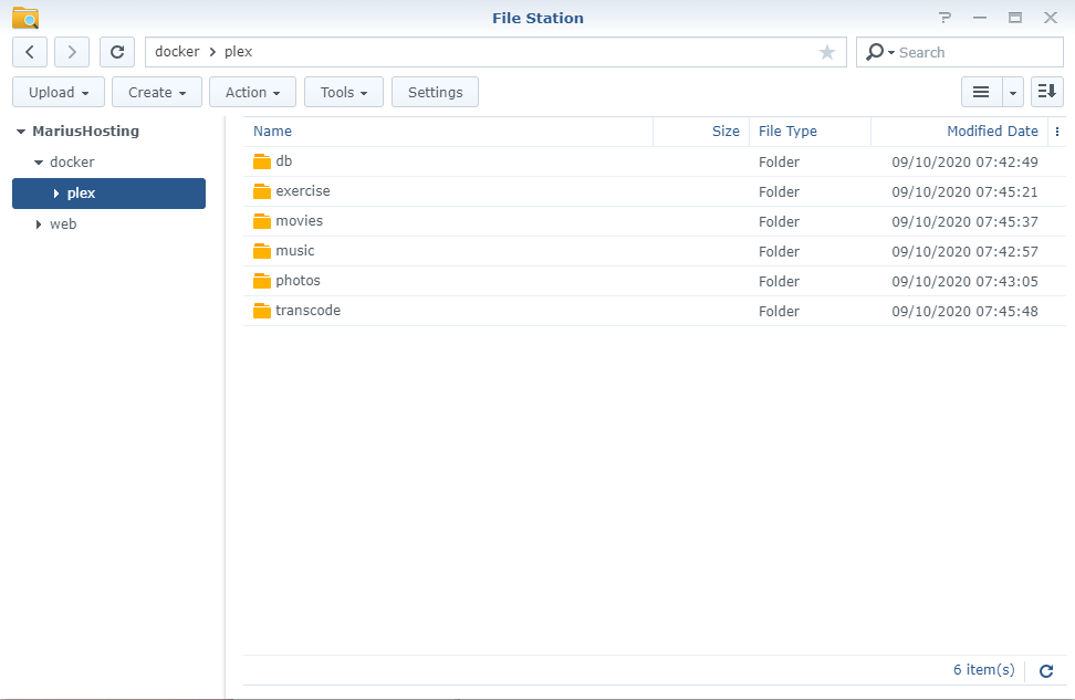 synology nas plex