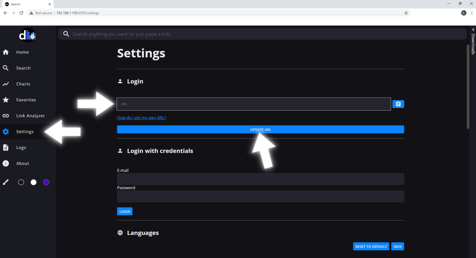 run datacrow on synology