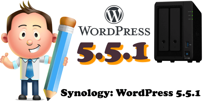 Synology WordPress 5.5.1