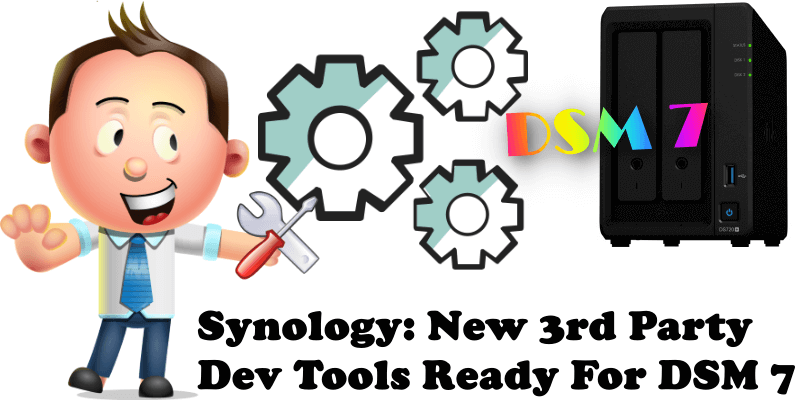 Synology New 3rd Party Dev Tools Ready For DSM 7