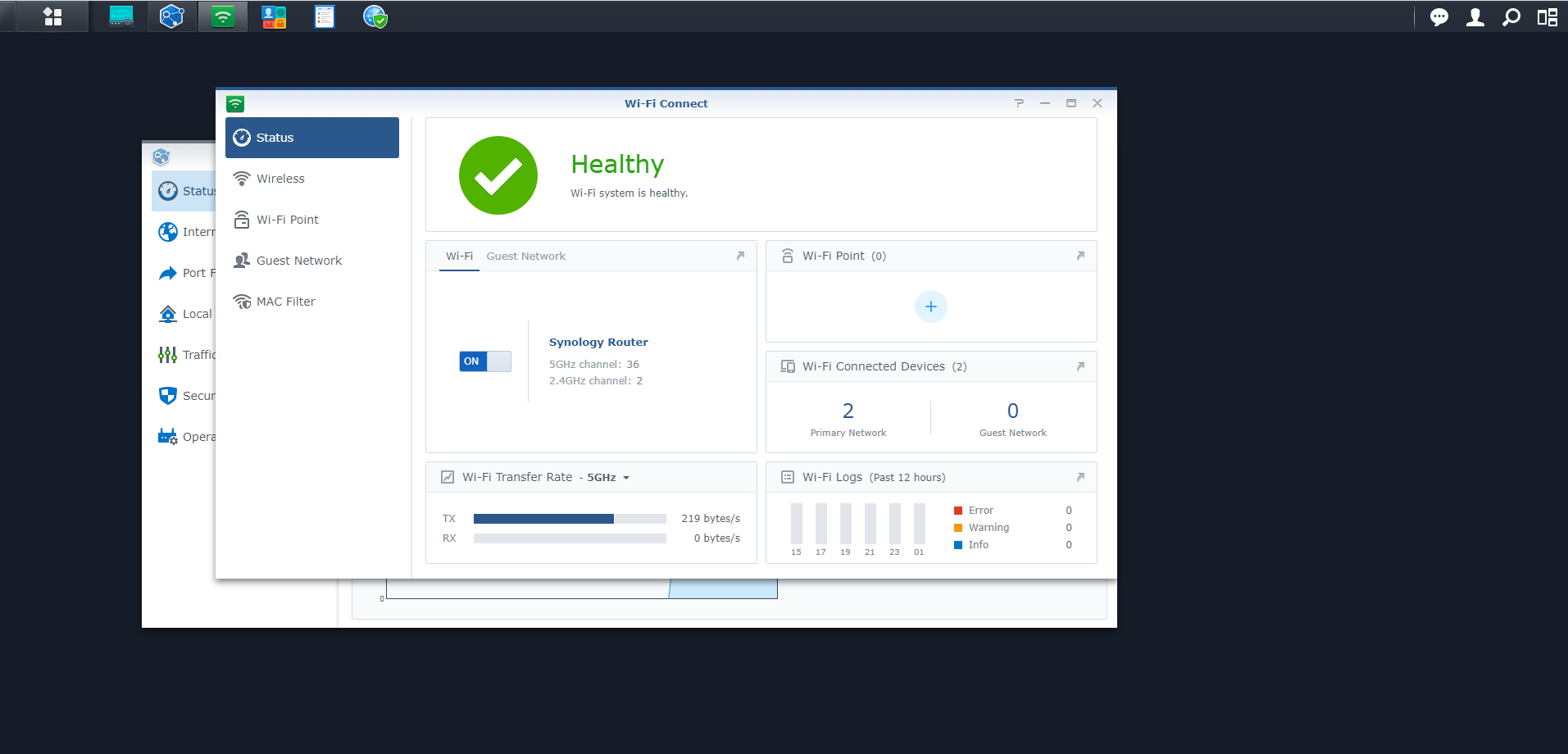 Synology RT2600ac Wi-Fi