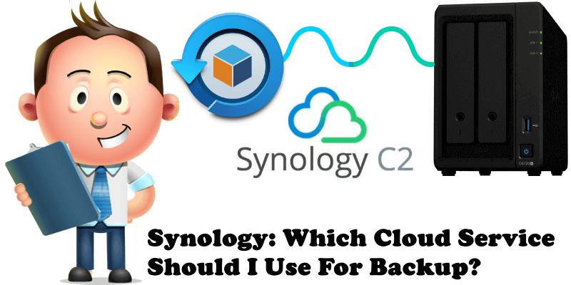 Synology Which Cloud Service Should I Use For Backup