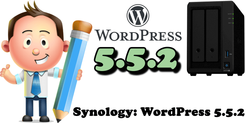 Synology WordPress 5.5.2