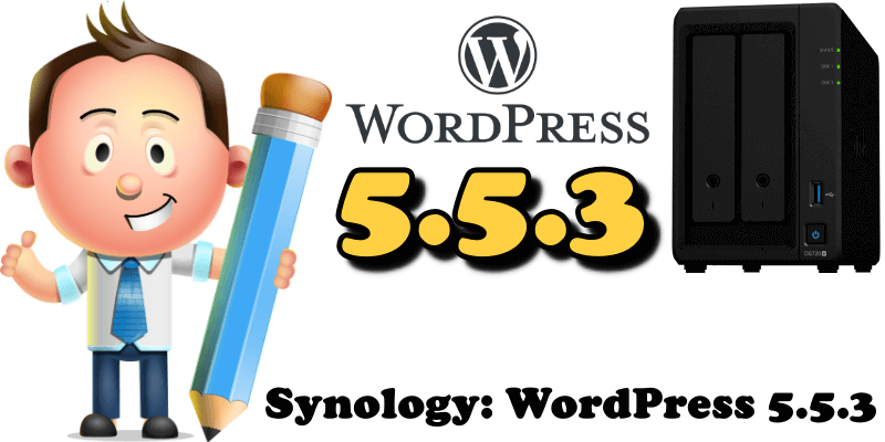 Synology WordPress 5.5.2