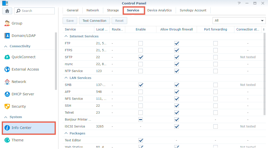 Synology Active Services