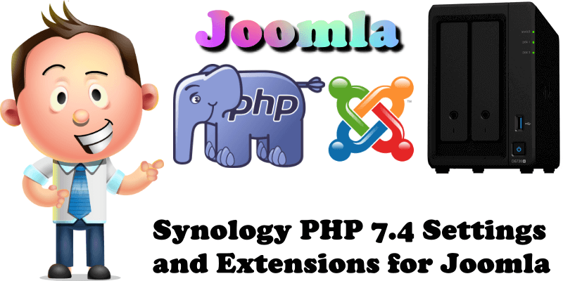 Synology PHP 7.4 Settings and Extensions for Joomla