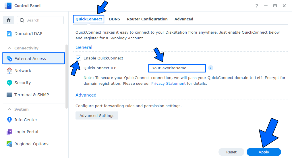 how-to-change-quickconnect-id-on-synology-nas-nas-master