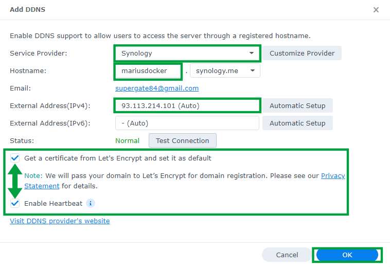 4 Synology How Do I Enable HTTPS SSL DDNS on DSM 7