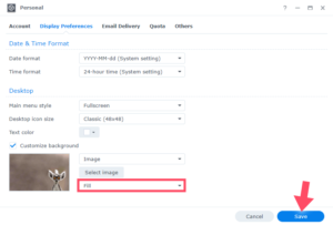 Synology NAS: How to Change the Background on DSM 7 – Marius Hosting