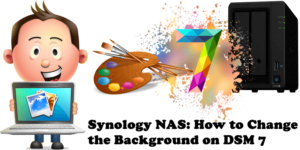 Synology NAS: How to Change the Background on DSM 7 – Marius Hosting