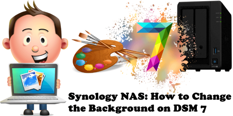Synology NAS: How to Change the Background on DSM 7 – Marius Hosting