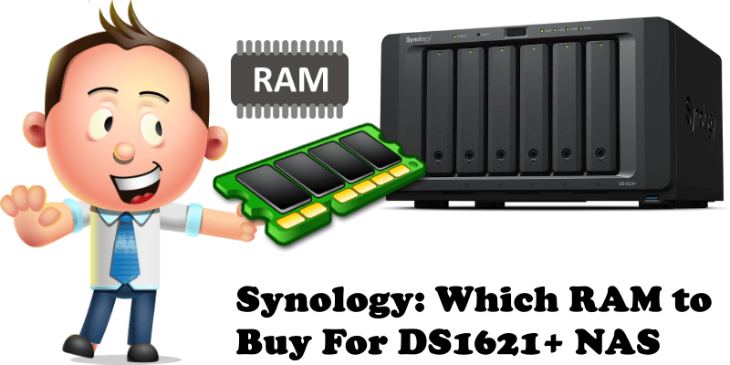 Synology Which RAM to Buy For DS1621+ NAS