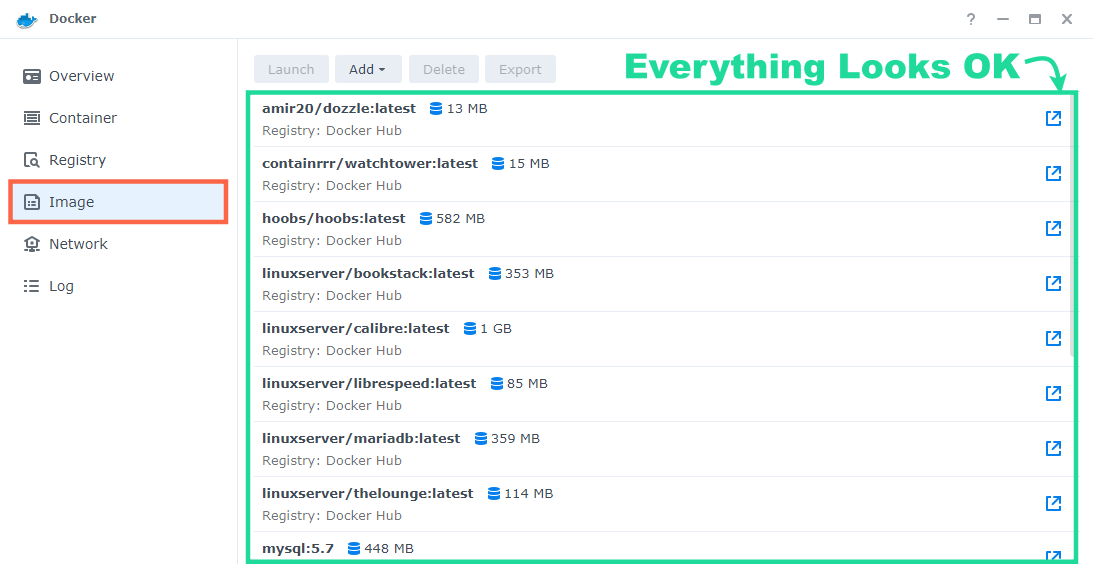 1 Clean Space Synology disks Docker Portainer