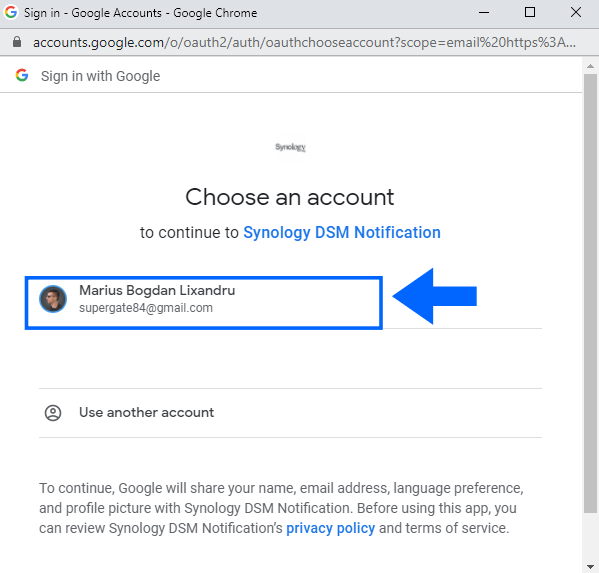 2 Synology NAS enable email notifications