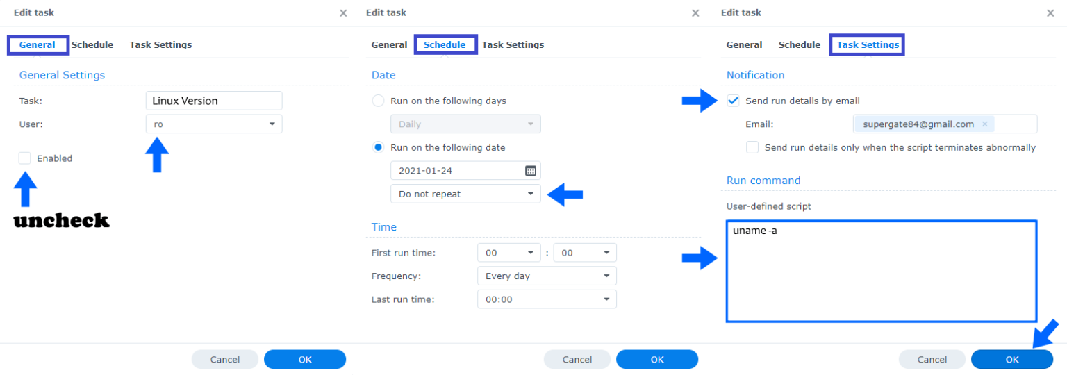 Подключение synology к linux