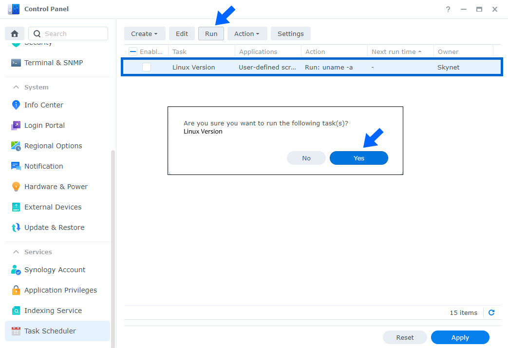 4.1 Synology NAS Linux Kernel Version