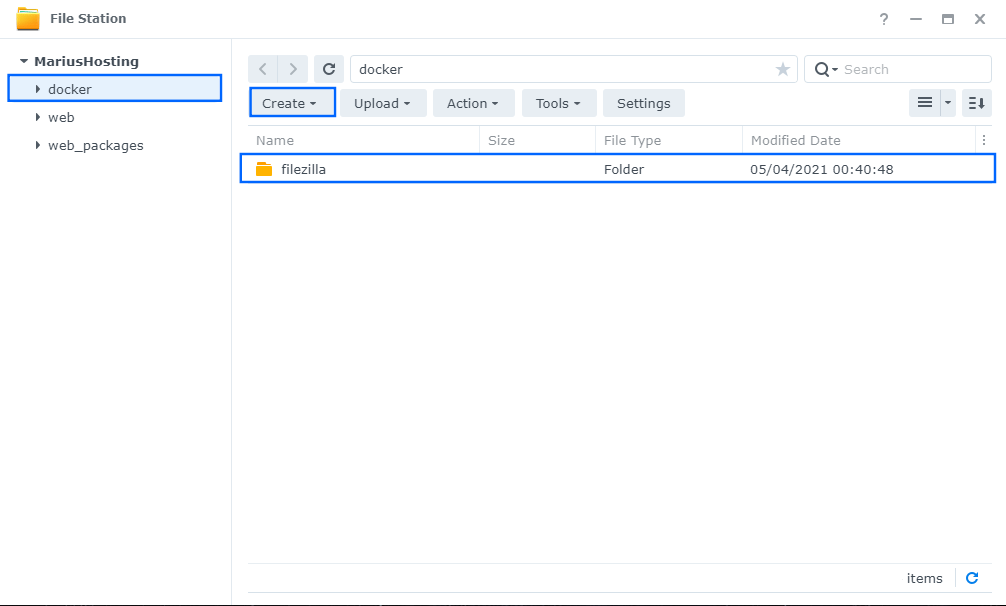 FileZilla Synology NAS Set up 1