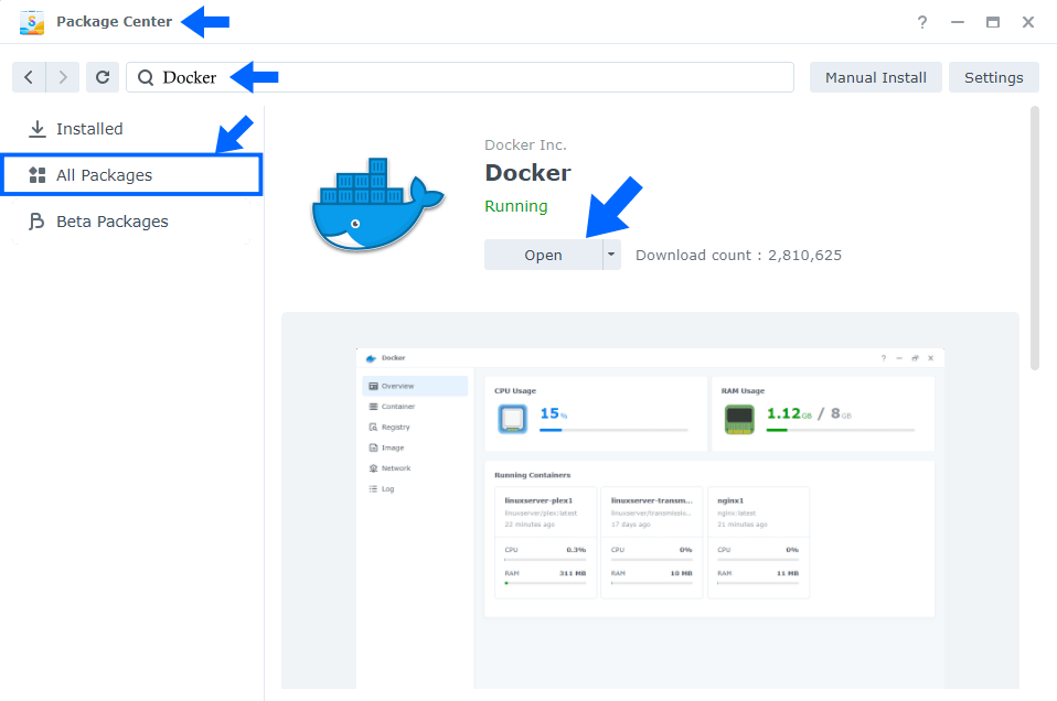 bitwarden synology nas