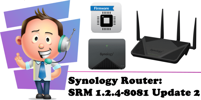 Synology Router SRM 1.2.4-8081 Update 2