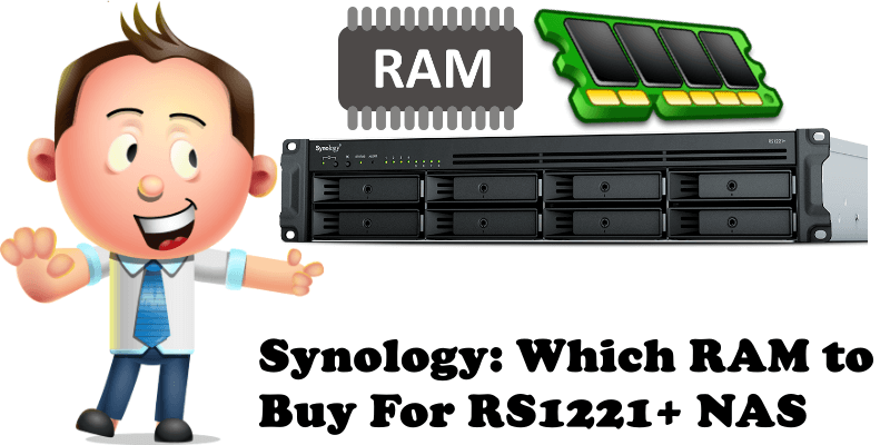 Synology Which RAM to Buy For RS1221+ NAS