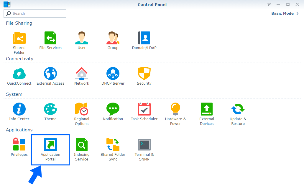 synology drive web portal