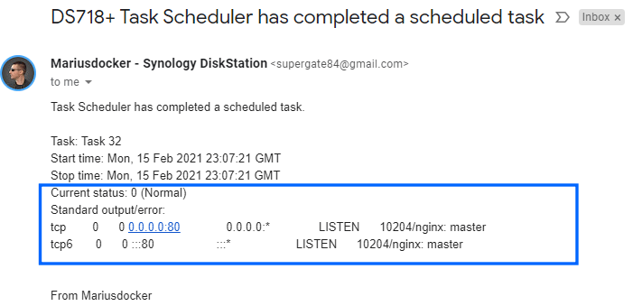 2 Reuseport DSM 7 Synology Enable