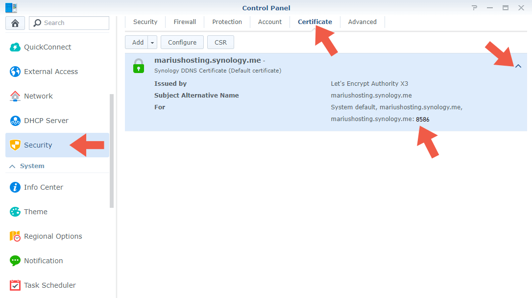 3 Synology Docker allow hastebin to work over an https connection