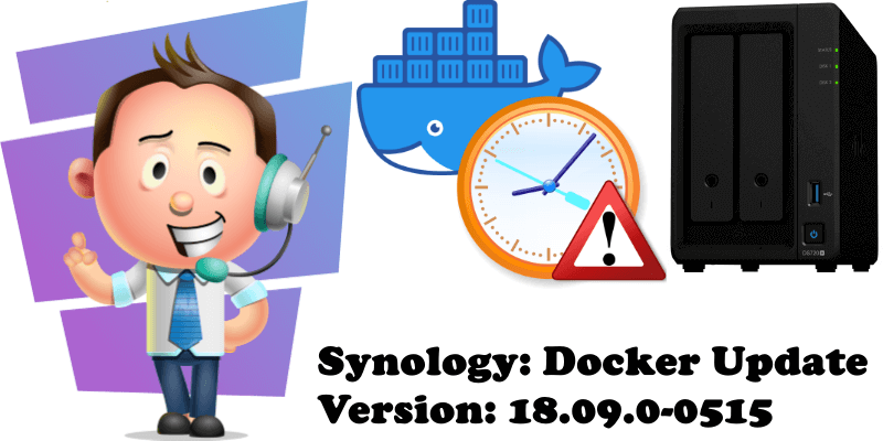 Synology Docker Update Version 18.09.0-0515