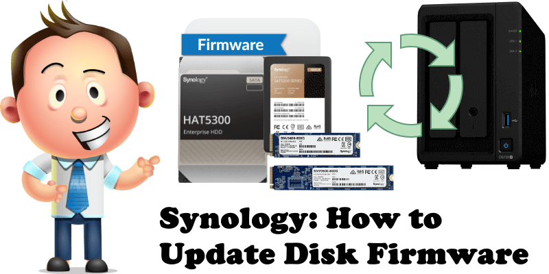 Synology: How to Update Disk Firmware – Marius Hosting