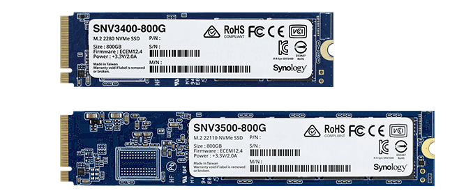 Synology NAS SNV3400-800G and SNV3500-800G