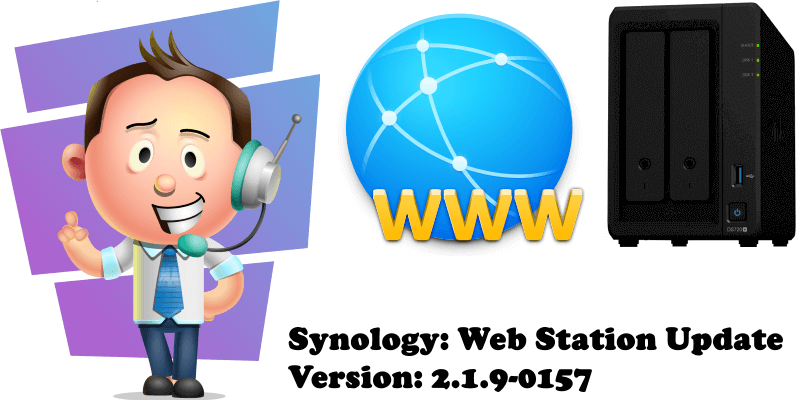 Synology Web Station Update Version 2.1.9-0157