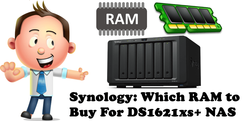 Synology Which RAM to Buy For DS1621xs+ NAS