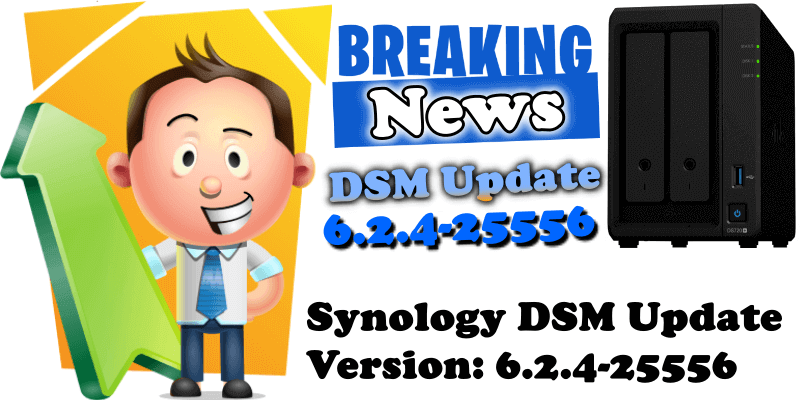 Synology new DSM Update Version 6.2.4-25556