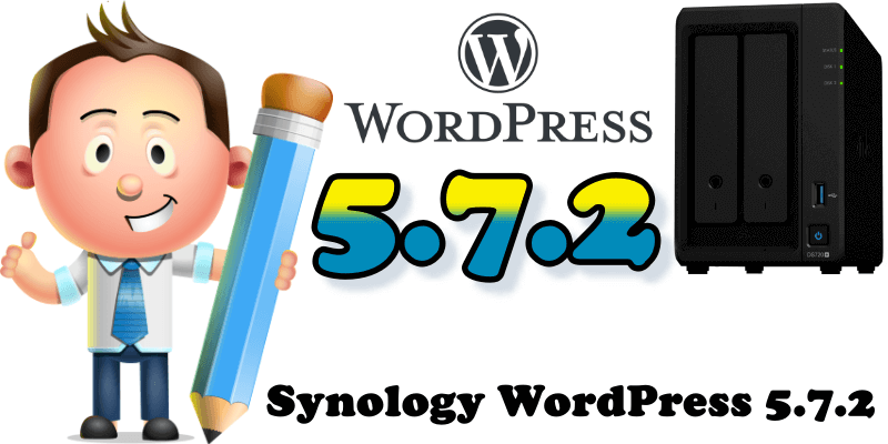 Synology WordPress 5.7.2