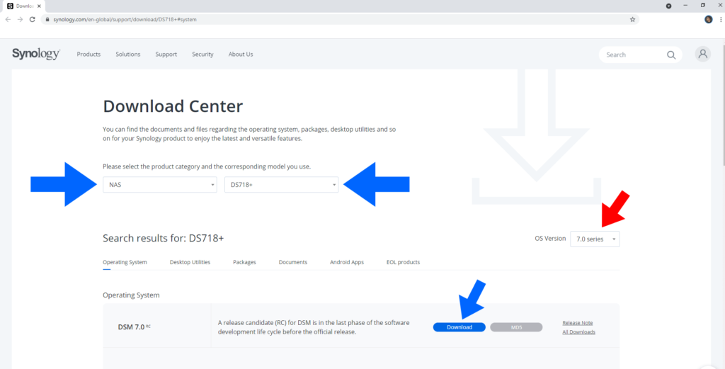 Synology: DSM 7 Release Candidate RC Is Out – Marius Hosting