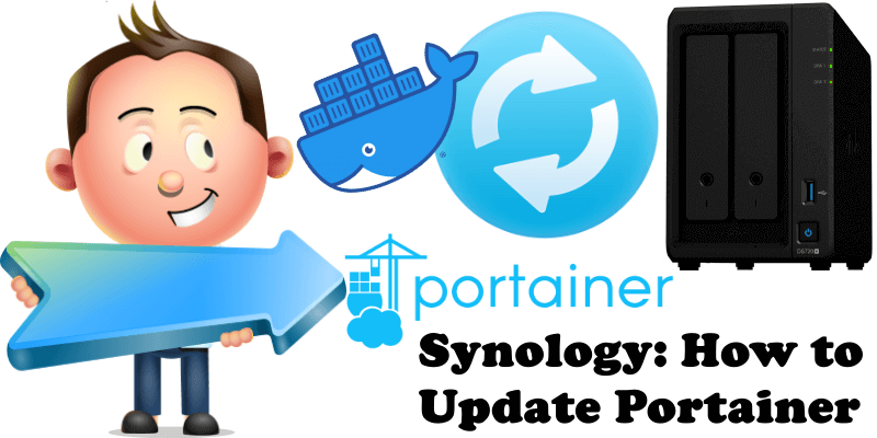 Synology How to Update Portainer