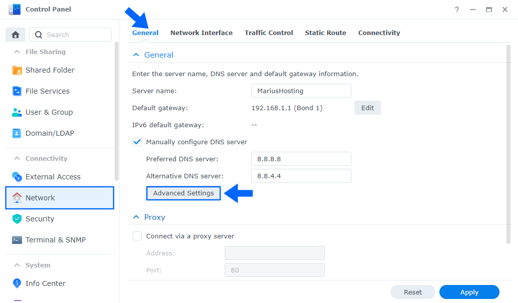 Synology NAS Docker Bitwarden VPN 1