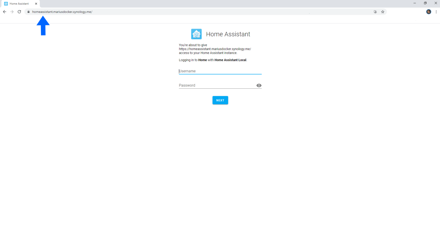 Synology Home Assistant 400 Bad Request Marius Hosting