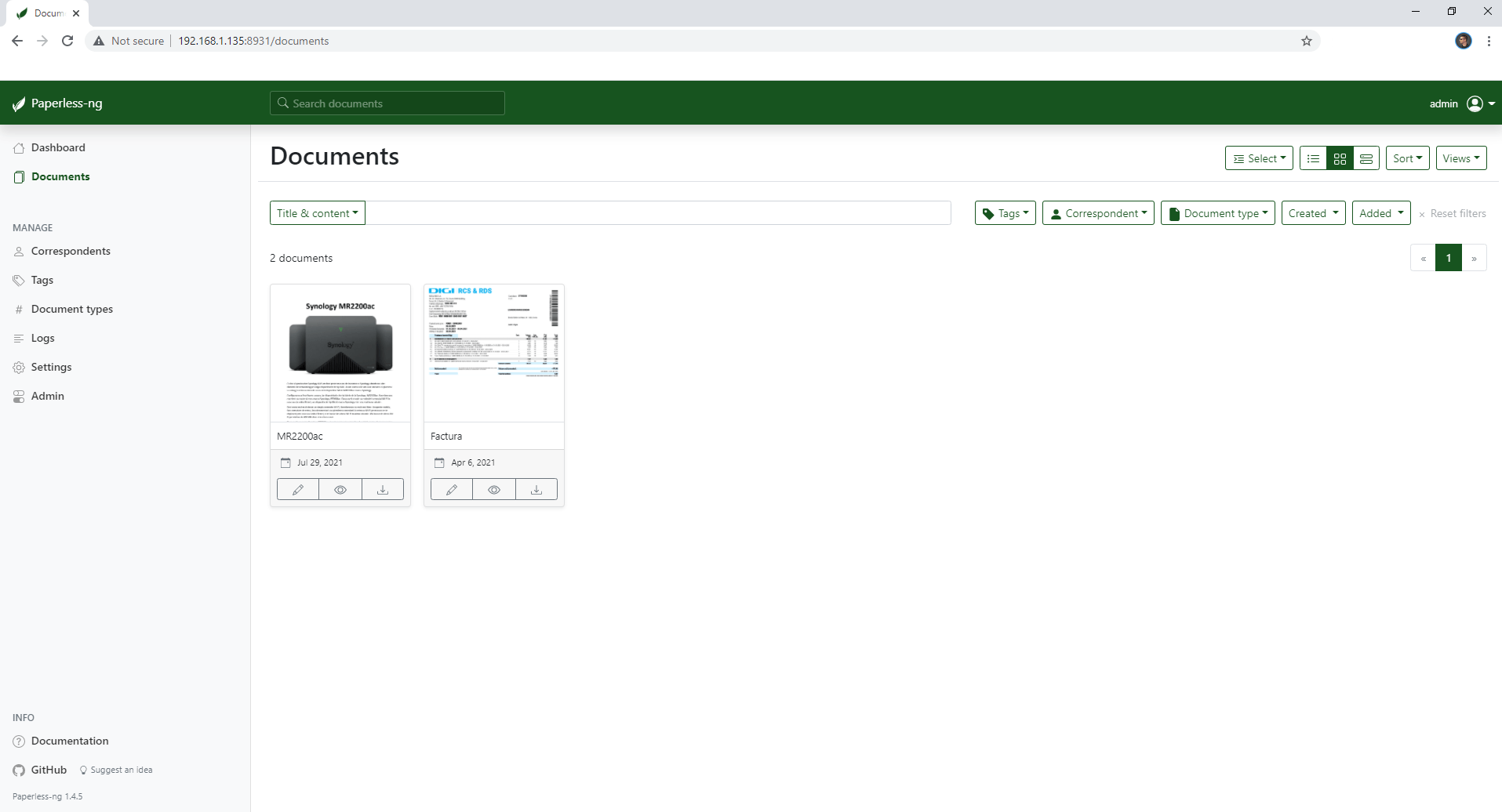 Paperless Synology NAS Set up 9